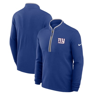 New York Giants Nike Primetime Victory Dri-FIT Half-Zip Pullover - Royal